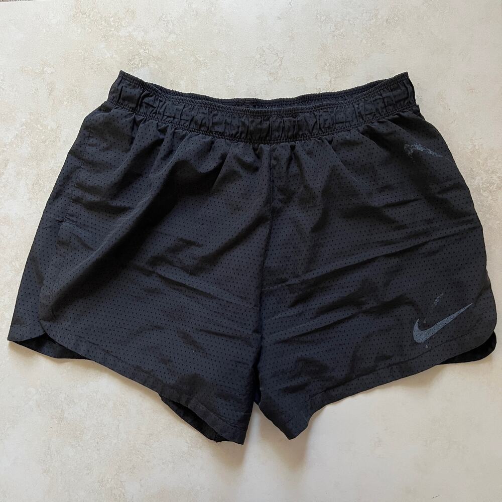 Nike Women's Dri-fit Black Athletic Shorts Size M
